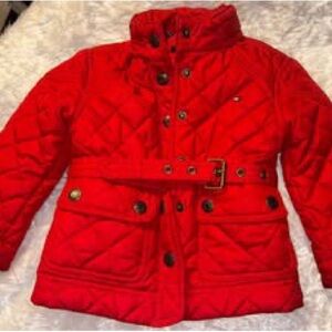 Tommy Hilfiger Kids Red Puffer Jacket